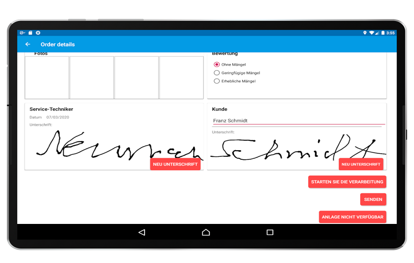 Batchpur - field services management application screenshot 1