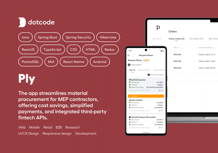 Fintech Marketplace (Web & Mobile App) screenshot 1