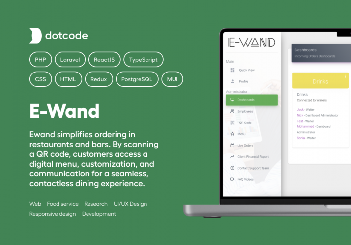 Ordering & Lead Generation Automated System for Restaurants screenshot 1