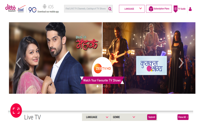 DITTO TV screenshot 1