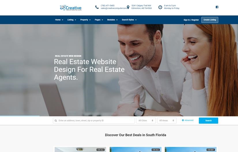 Website Design Edmonton screenshot 1