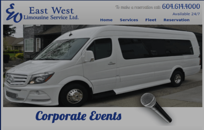 East West Limousine Service Ltd. screenshot 1