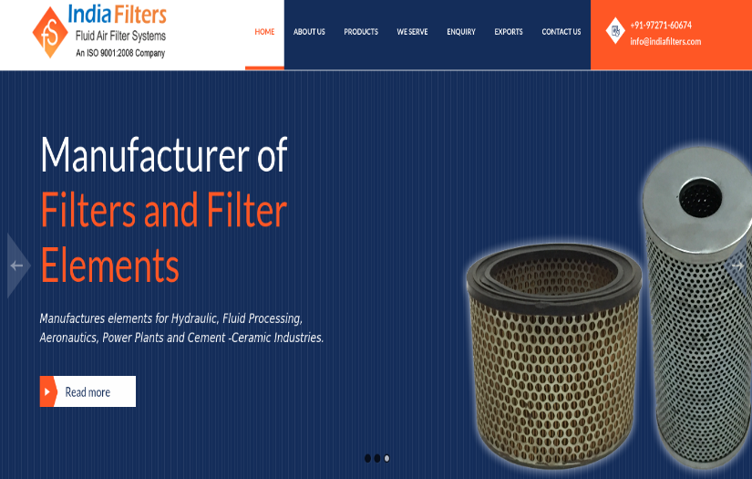 FLUID AIR FILTER SYSTEMS screenshot 1