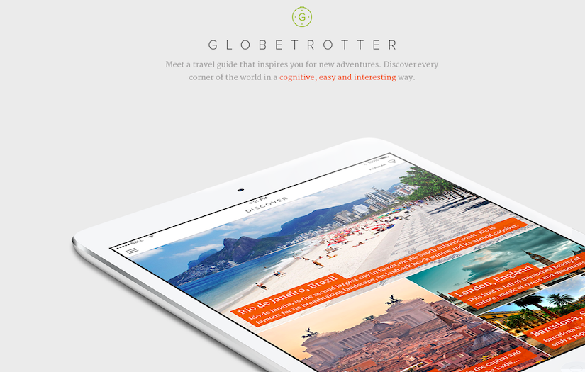Globetrotter Ipad APP screenshot 4