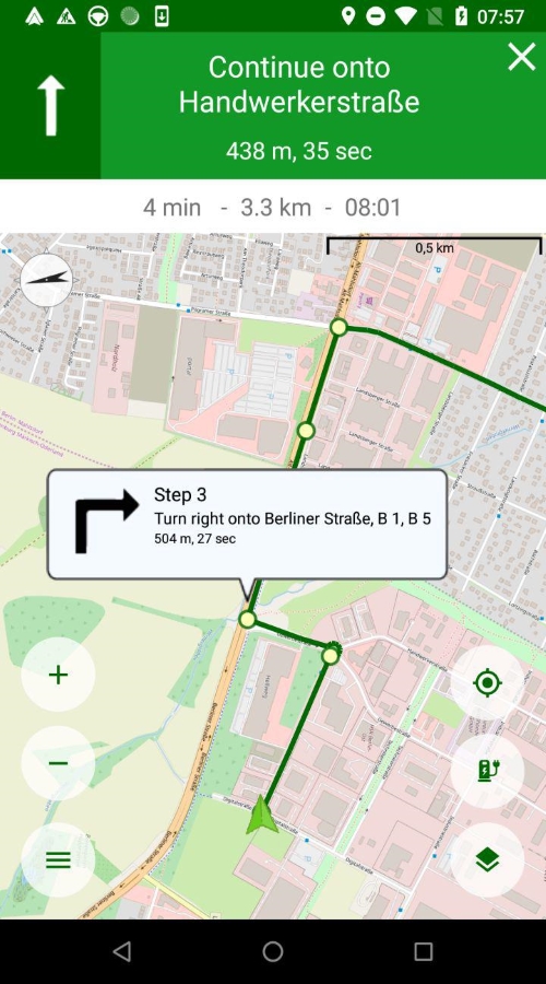 SaveCharge Android Auto application screenshot 1