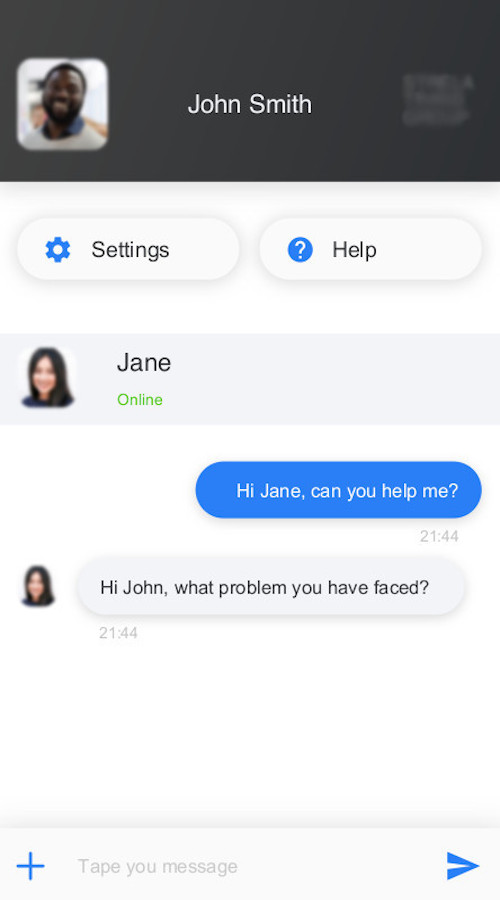PWA for the postal company SPG screenshot 6