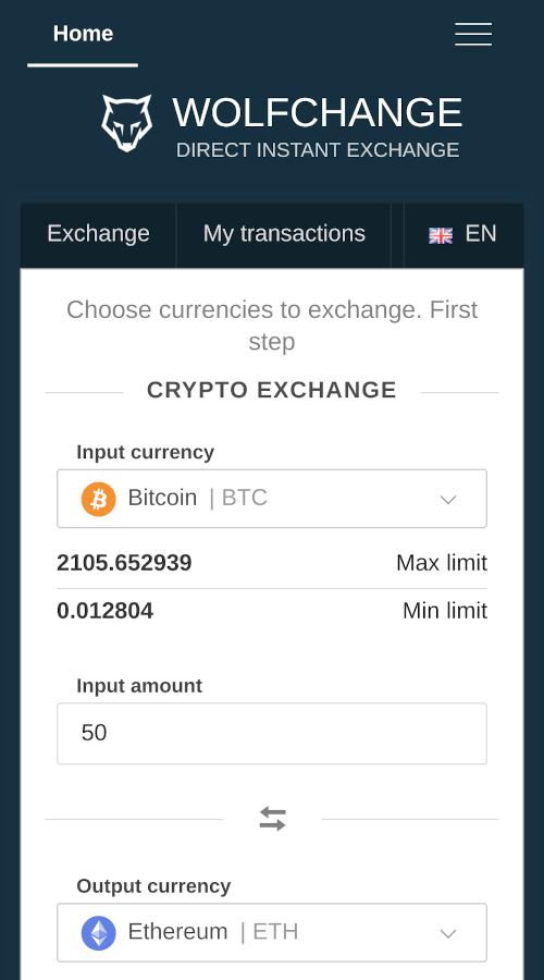 Cryptocurrency payment system screenshot 6