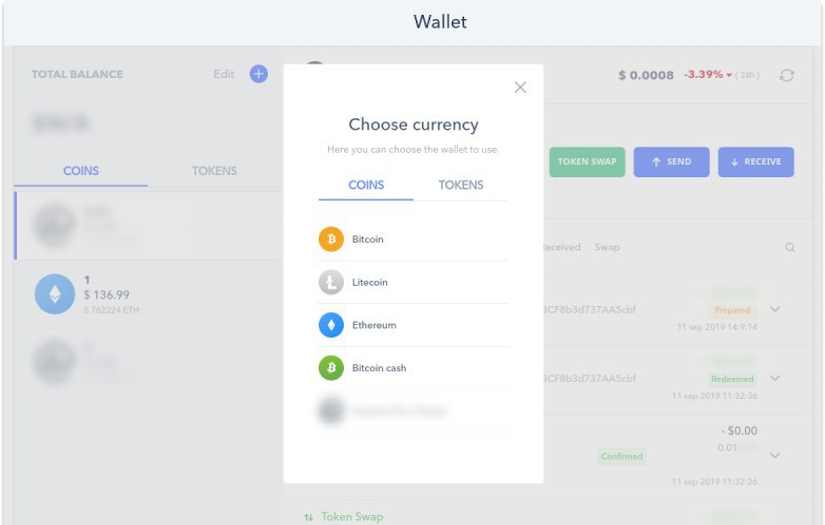 Cryptocurrency Wallet screenshot 2