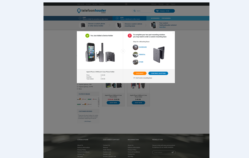 TelefoonHouder screenshot 3