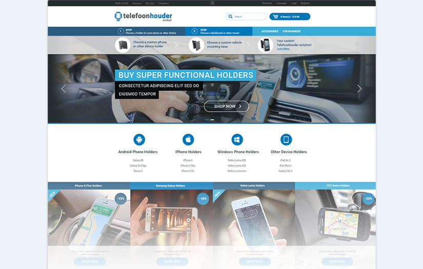 TelefoonHouder screenshot 1