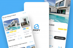 PROPY - Mobile app for Real Estate interactions