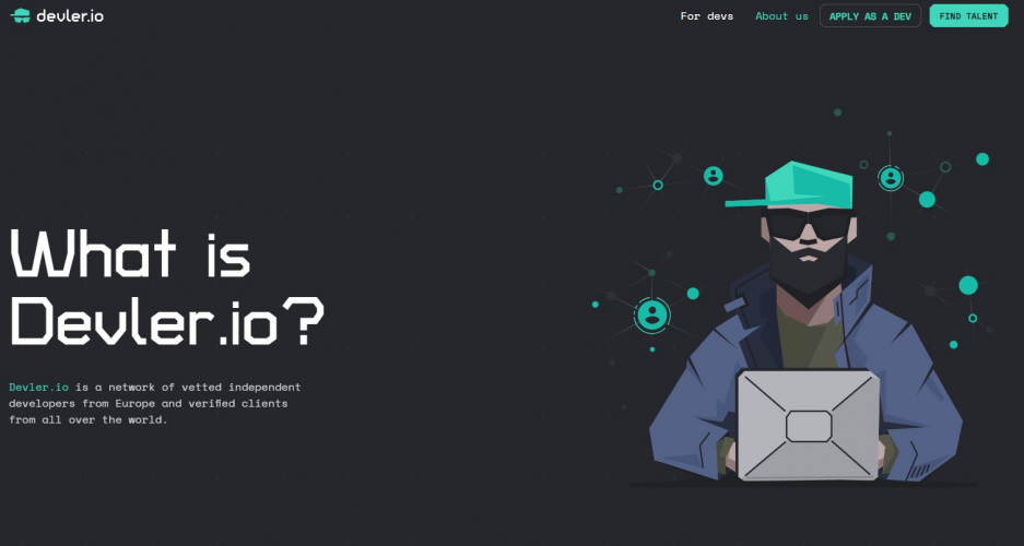 Web development for a freelance service screenshot 4