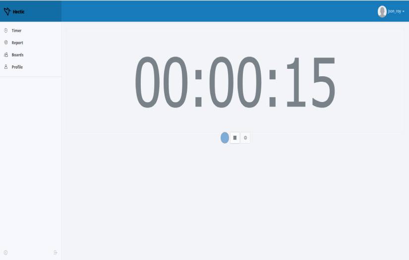 Hectic App screenshot 3