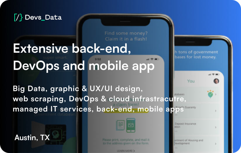 Comprehensive B2C iOS app screenshot 1
