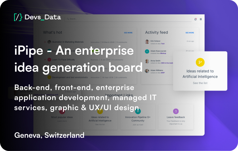 A board for generating business ideas screenshot 1