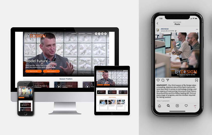 GRAPHISOFT digital series “BY DESIGN” screenshot 1