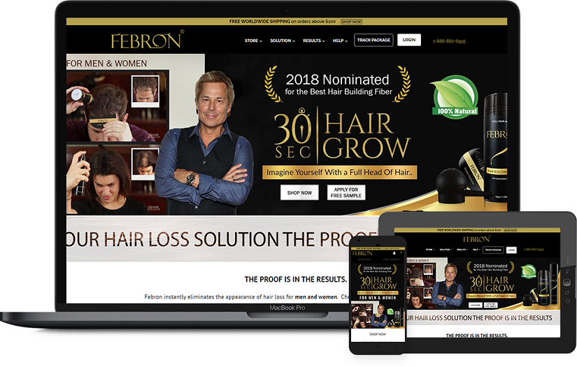 eCommerce Web Portal screenshot 1