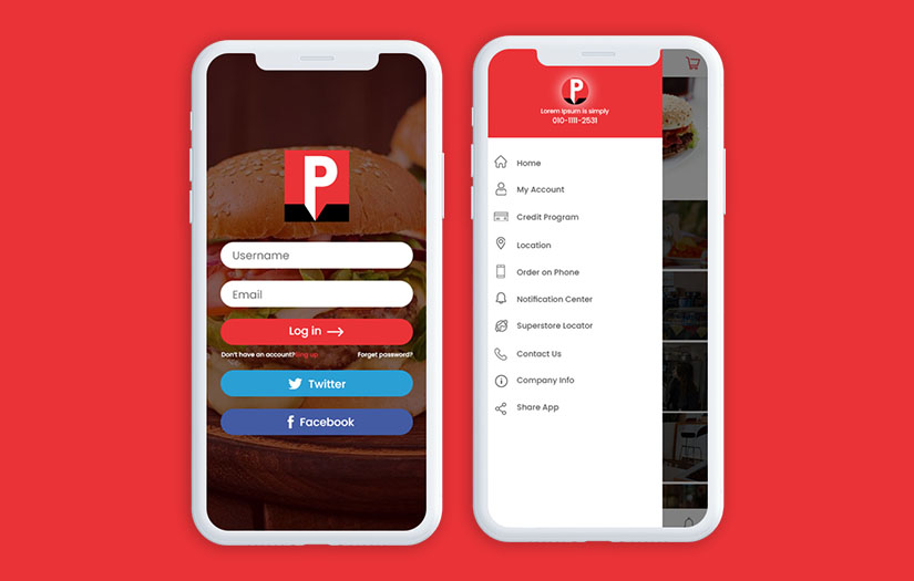 Food Delivery App screenshot 1