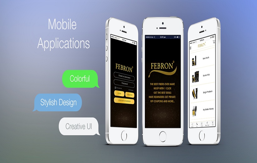 Ecommerce Portal Hair Fiber Web and App screenshot 1