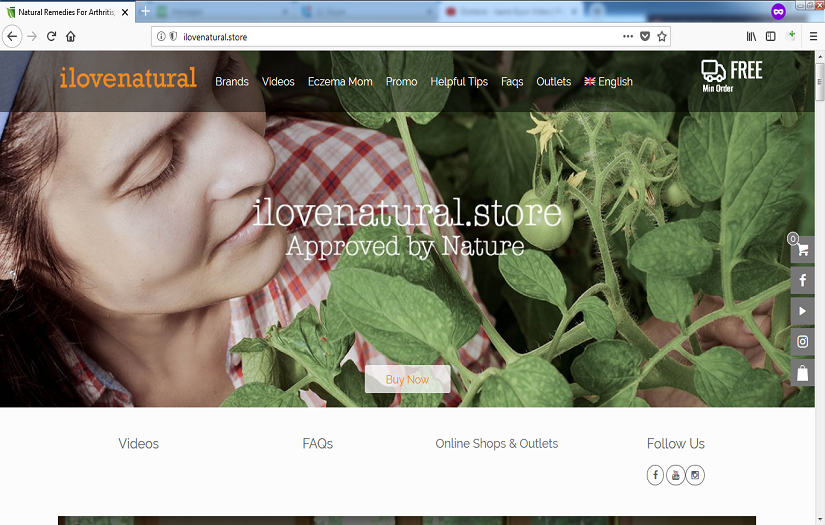 Ecommerce Organic Products screenshot 1