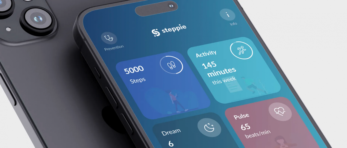 Mobile app turning steps into insurance rewards screenshot 1