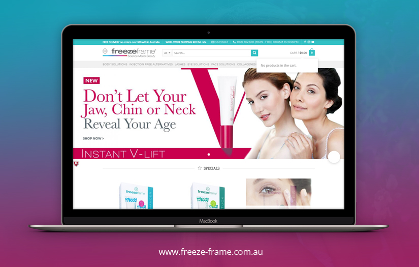 Freeze Frame - Web Development screenshot 1