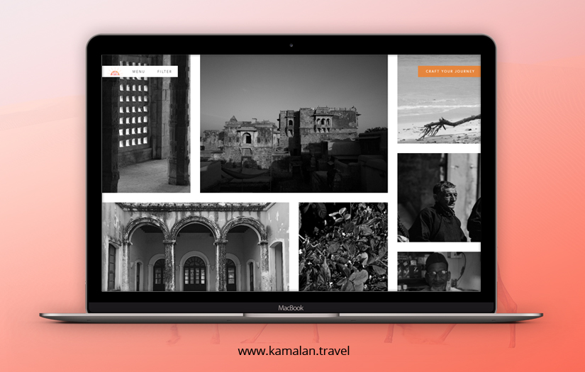 Kamalan Travels - Web Development screenshot 1