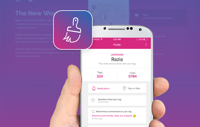Graffitier - App Development screenshot 1