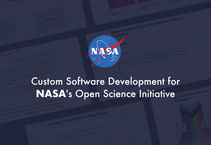 Custom Software Development for NASA screenshot 1