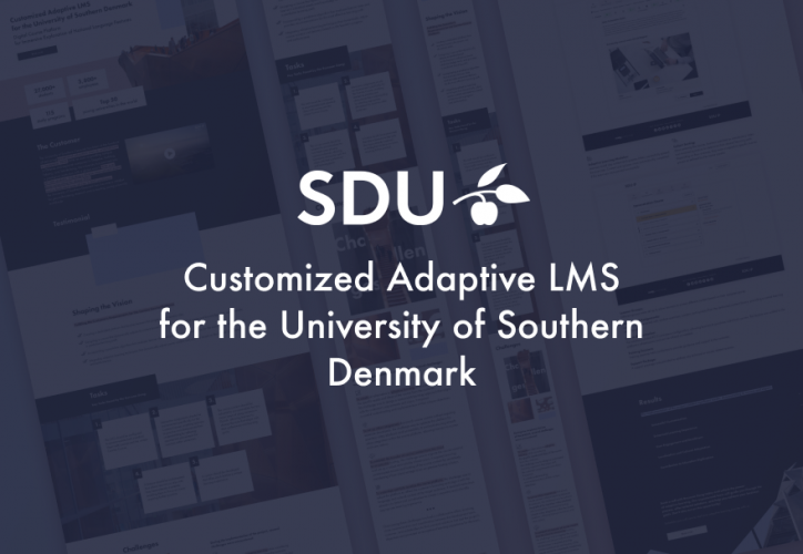 Customized Adaptive LMS for the University of Southern Denmark screenshot 1