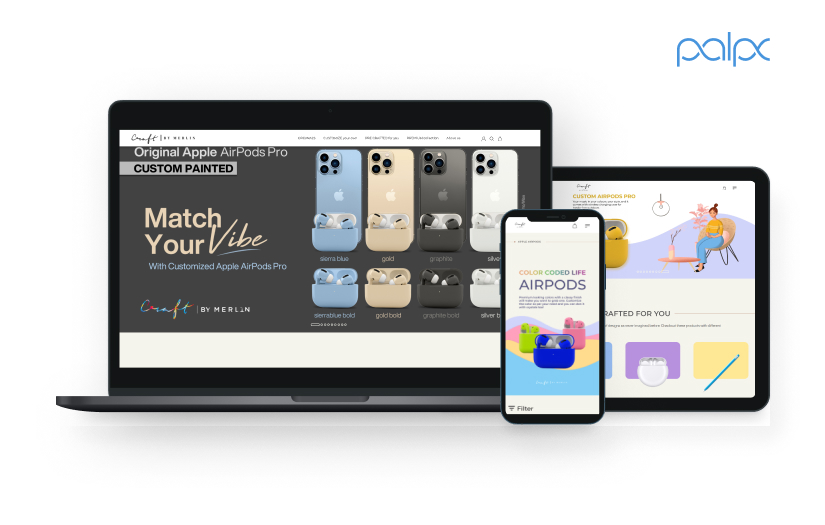 Craft By Merlin, UI UX, E-commerce, Branding screenshot 1