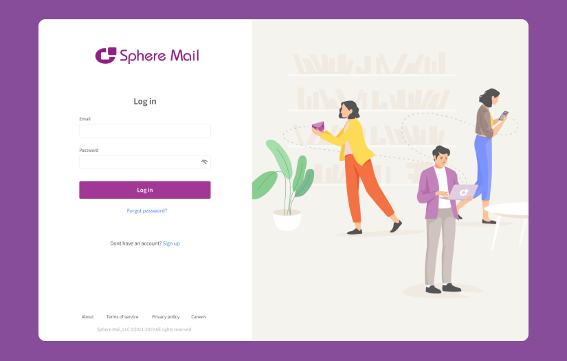 Mail Management SaaS screenshot 1