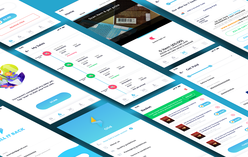 Web & Mobile App for Book & Media Reatiler screenshot 1