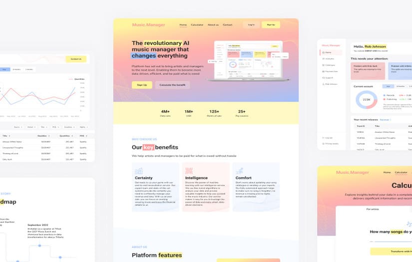 Music Manager App Development screenshot 1