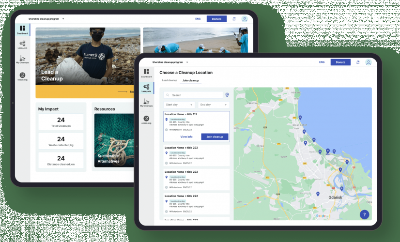 Volunteer Management Platform Development screenshot 1