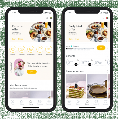 Restaurant Chain App Development screenshot 1