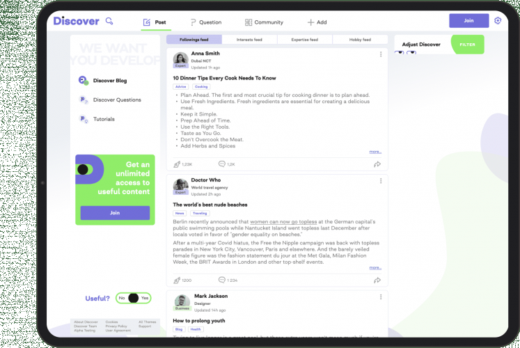 Q&A Social Network App Development screenshot 2