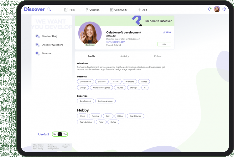 Q&A Social Network App Development screenshot 4