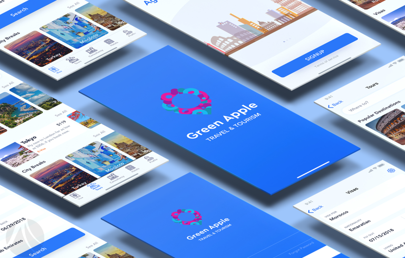 Mobile App for the Formulation of Visas and Tours screenshot 1