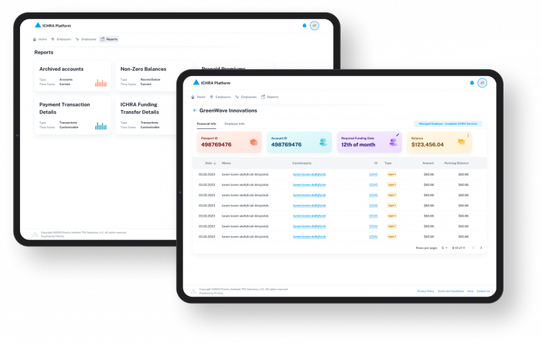 ICHRA Setup and Administration Platform Development screenshot 3