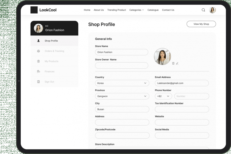 Outfit Marketplace Development via Medusa & Next.js screenshot 1