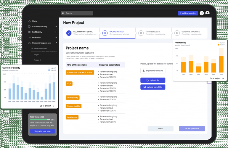 Digitized AI Product Manager and Business Analyst Platform screenshot 2
