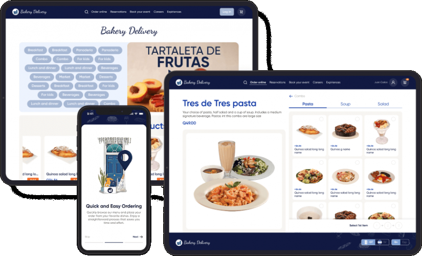 Full Service Bakery Delivery Ecosystem screenshot 1