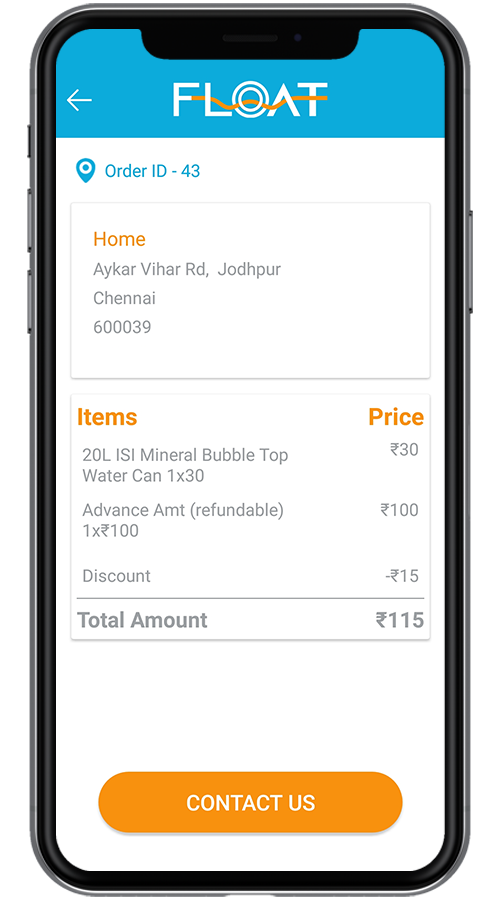 Water Delivery App screenshot 4