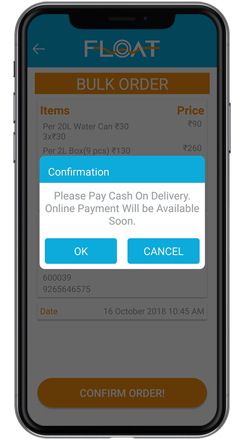 Water Delivery App screenshot 7
