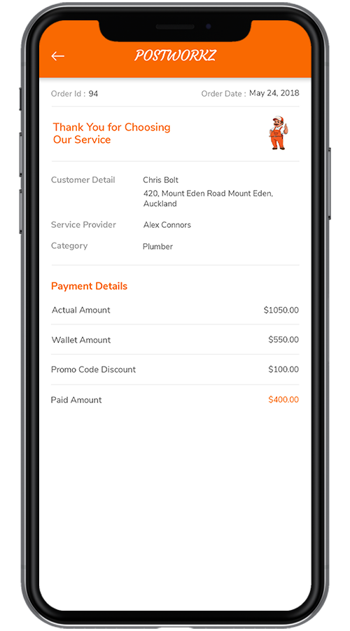 PostWorkz (HomeService On Demand) screenshot 8