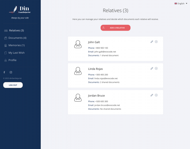 Custom Web Platform For Legal Service Provider screenshot 1