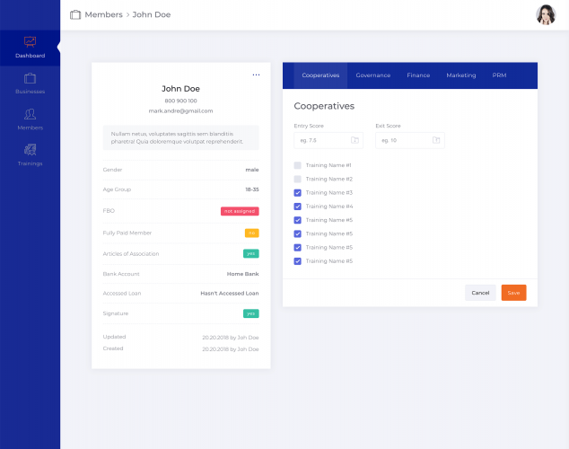 FinTech Project Monitoring & Analytics Platform screenshot 2