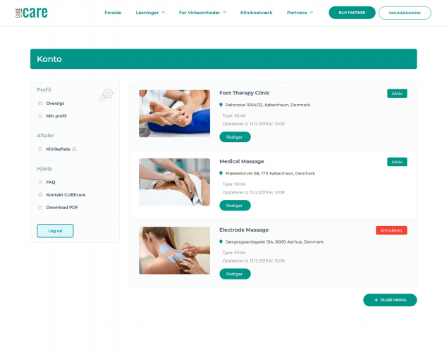 Custom Healthcare Platform For A Service Provider screenshot 2