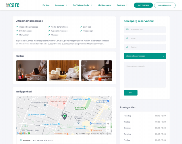 Custom Healthcare Platform For A Service Provider screenshot 3